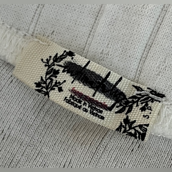 🆕 Free People Coffee Chat jogger in off white only size small - Picture 14 of 16